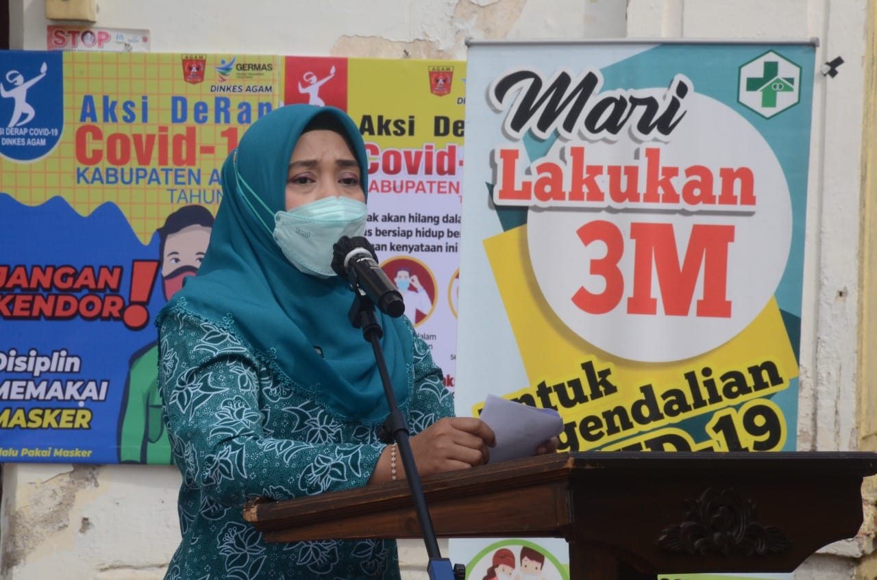 Ketua TP PKK Kabupaten Agam Ny. Yenni Andri Warman